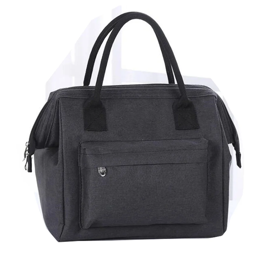 Factory Reusable Zipper Insulated Food Cooler Bag for Office & Picnic