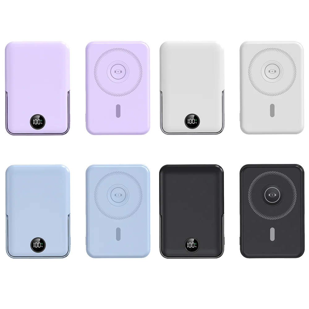 China Supplier Magnetic Wireless Power Bank 22.5W Fast Charge 5000/10000mAh