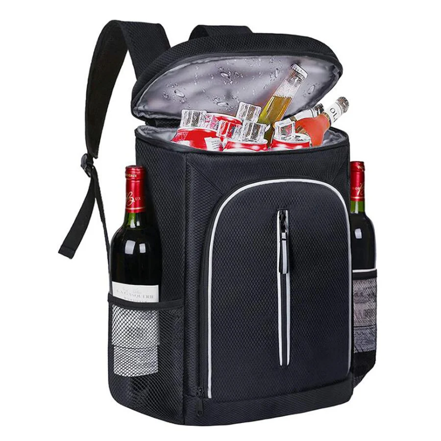 Factory Heat-Treated Aluminum Liner Camping Cooler Backpack