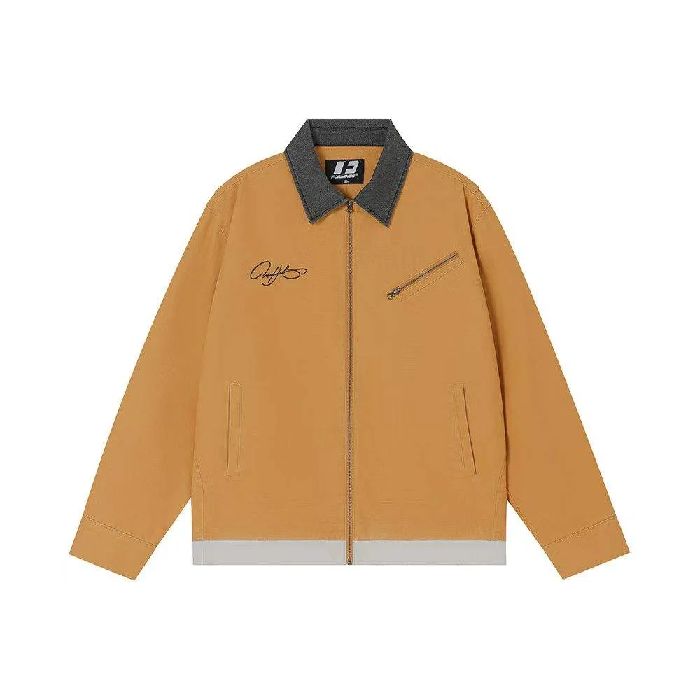 China Manufacturer Supplies Custom High Quality Men's Winter Denim Jacket Wholesale OEM Custom