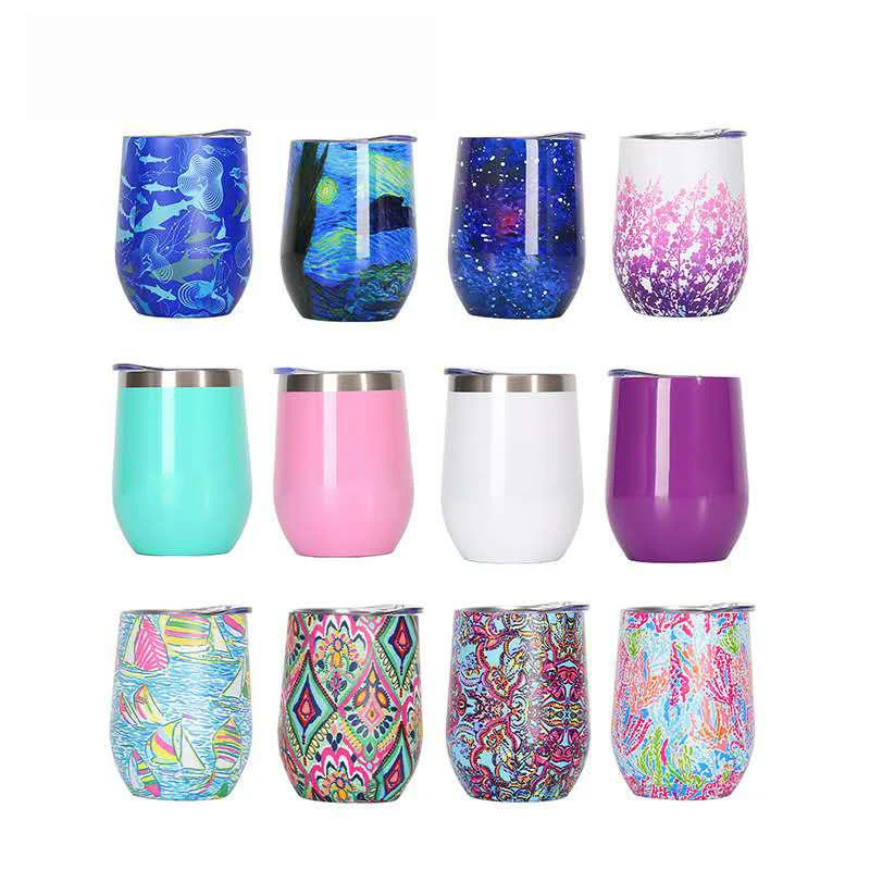 12oz Stainless Steel Wine Tumbler Supplier OEM China Wholesale