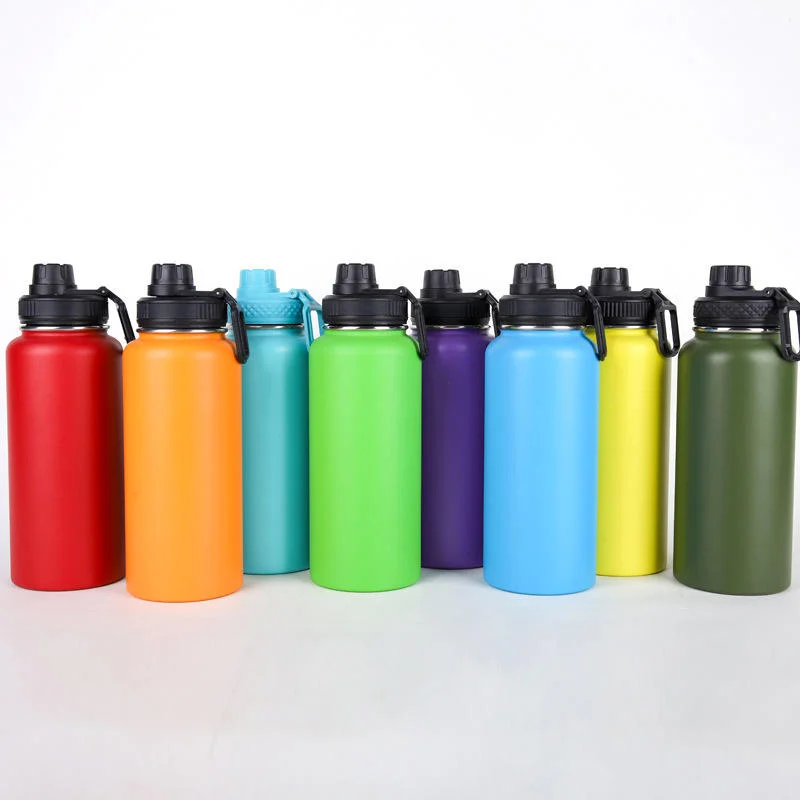 China Gradient 304 Stainless Steel Water Bottle, 12-64oz, 12-24hr Insulation