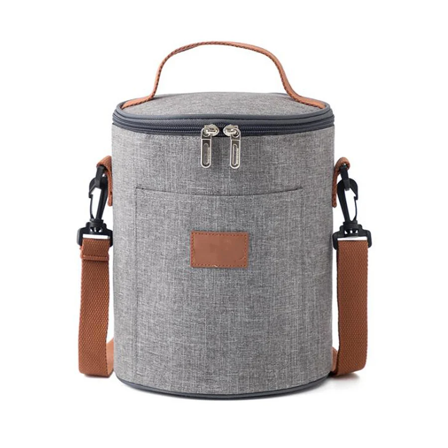Bulk Waterproof Portable Cylinder Picnic Cooler Tote