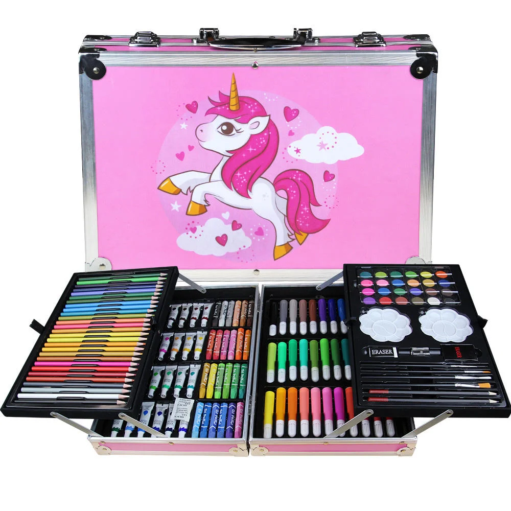 144 Pieces Unicorn Painting Art Supply Set, China Wholesale Supplier with OEM Service