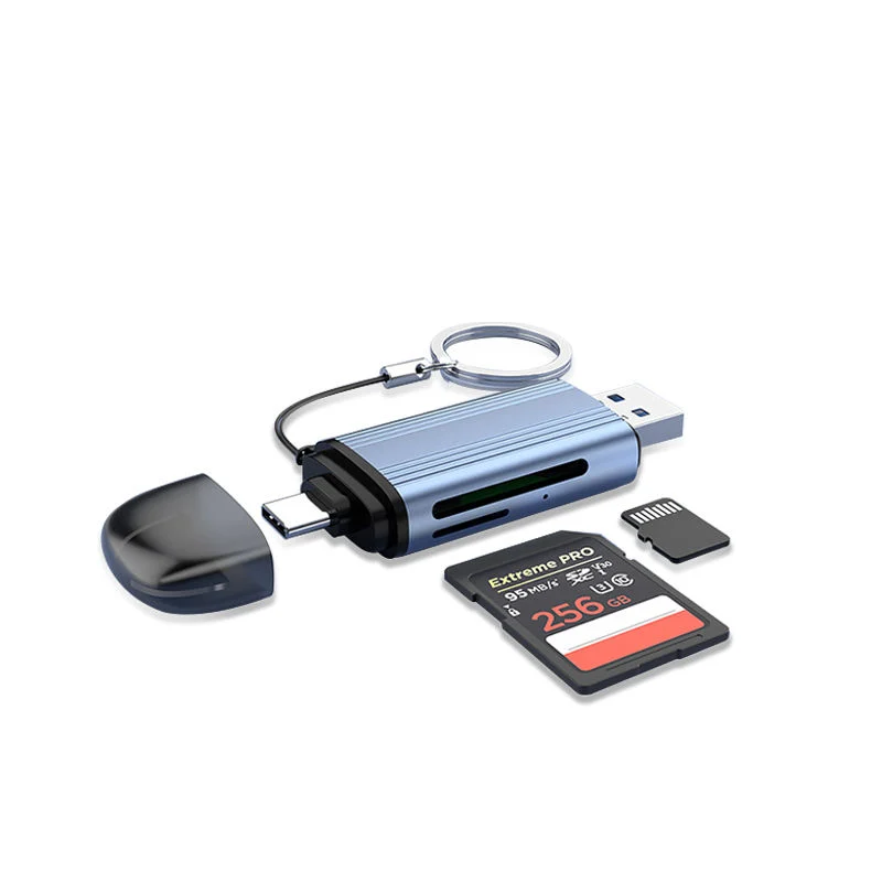 China Manufacturer Wholesale 2-in-1 New Card Reader Support OEM Custom Export