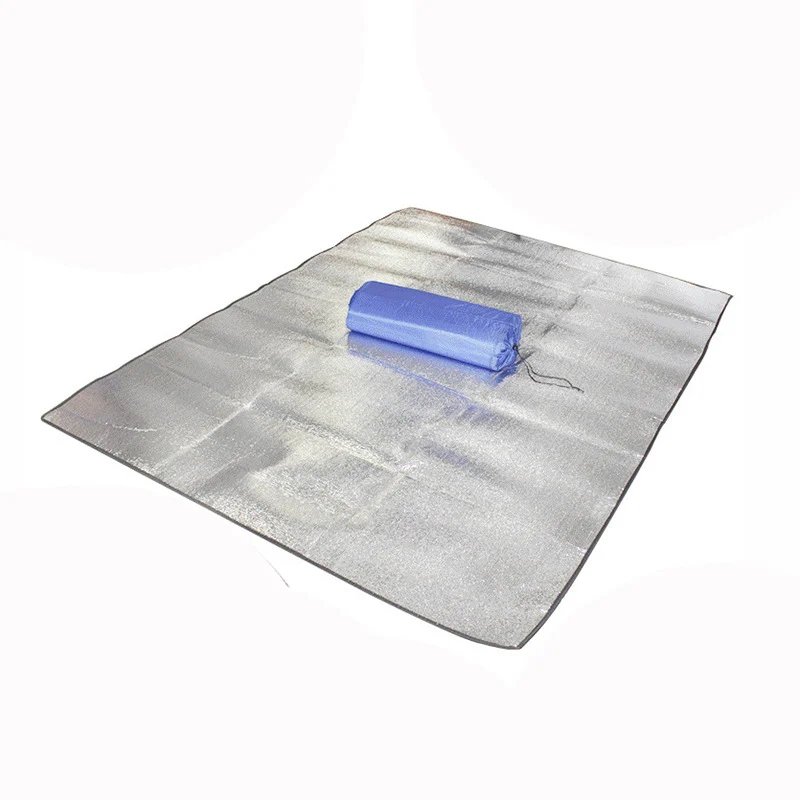 We are China Wholesale Supplier of Custom Double-sided Aluminum Foil Camping Mat for Bulk Export & OEM