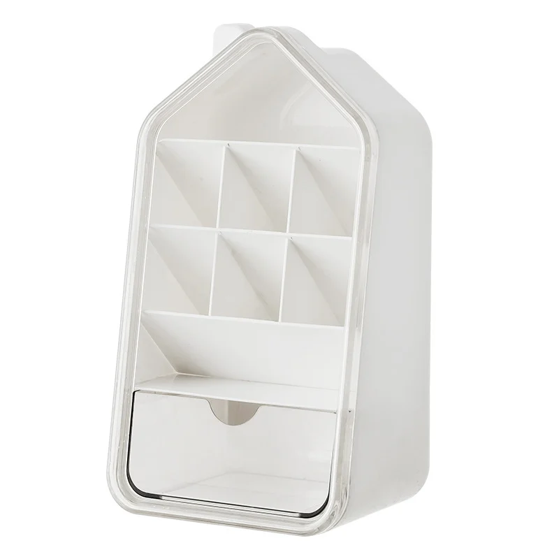 Dustproof PP Divided Desktop Pen Storage Boxes, China Supplier Wholesale & Custom OEM