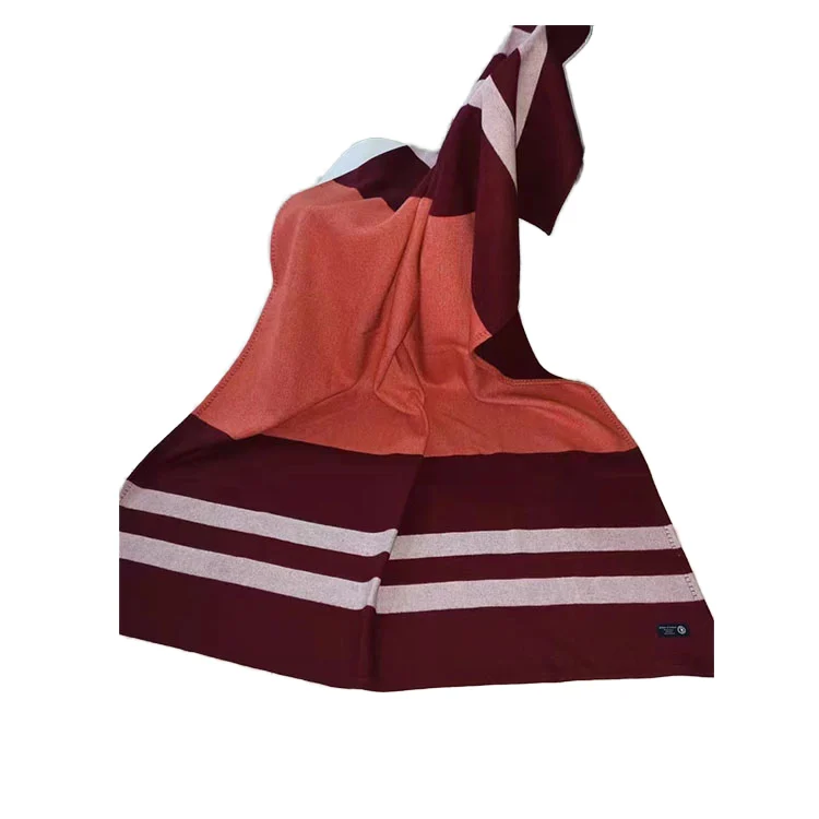 100% Pure Wool Soft Baby Stroller Blanket China Wholesale Supplier