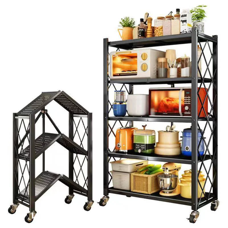 Folding Storage Rack Kitchen Organizer Shelf, China Wholesale Supplier with OEM & Custom Service