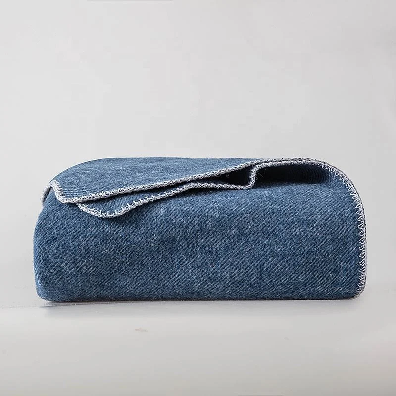 Luxury Soft Tartan Pattern Warm Blanket China Wholesale Supplier