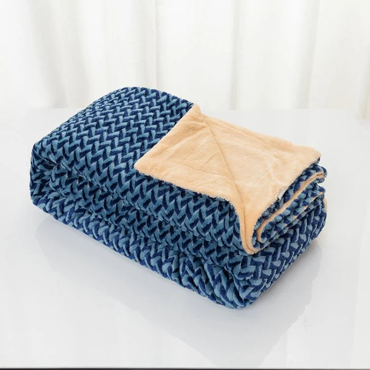 Winter Warm Jacquard Woven Blanket China Wholesale Supplier