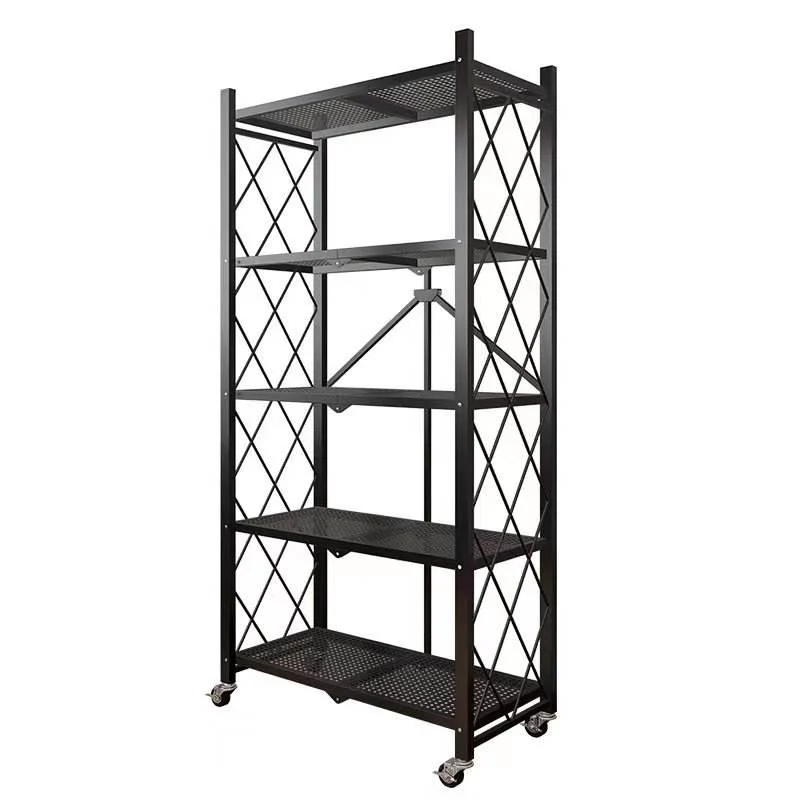 Metal Folding Storage Rack & Folding Shelf, China Wholesale Supplier with Custom and OEM Service