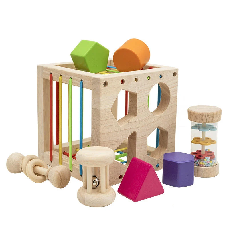 Montessori Wooden Shape Sorter Toys Wholesale China OEM Manufacturer