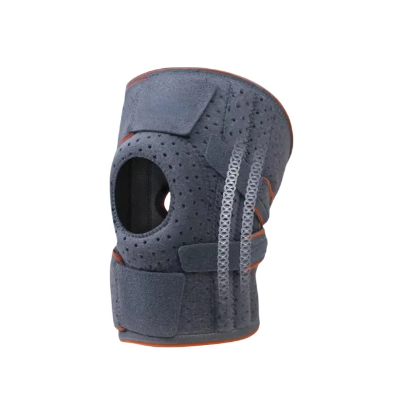 China Exporter Wholesale Spring Support Silicone Anti-slip Sports Knee Brace OEM Custom