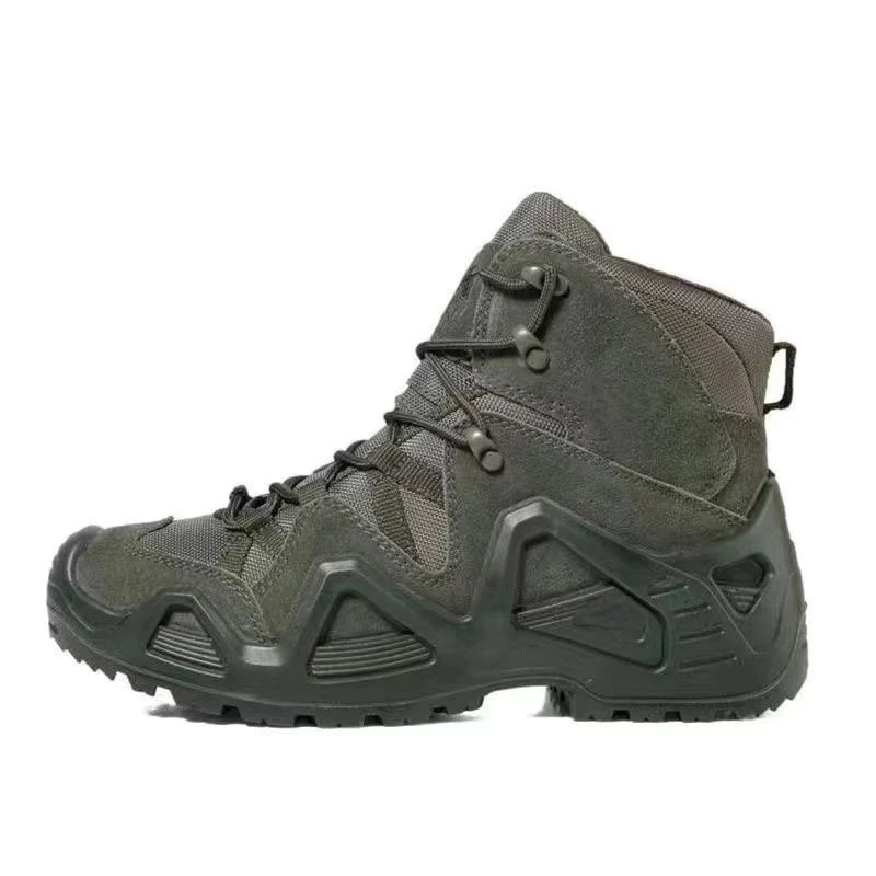 China Factory Wholesale Custom Suede Tactical Combat Boots Supplier