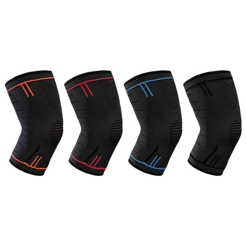 China Factory Wholesale High Elastic Nylon Sports Knee Sleeve OEM Custom Support Brace