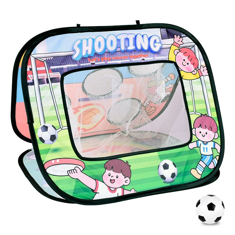 China Supplier Custom Foldable Kids Soccer Goal Toy Wholesale OEM for Outdoor Play