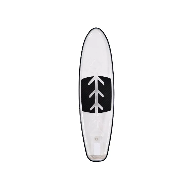 Factory Wholesale Clear Transparent PC Stand Up Paddle Board Crystal Clear SUP OEM Custom Exporter