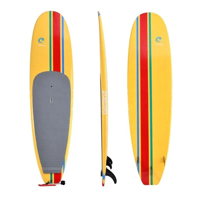 Gerland Custom Paddle Surfboard Hard EPS Epoxy Fiberglass SUP Low 1 MOQ OEM Export Wholesale