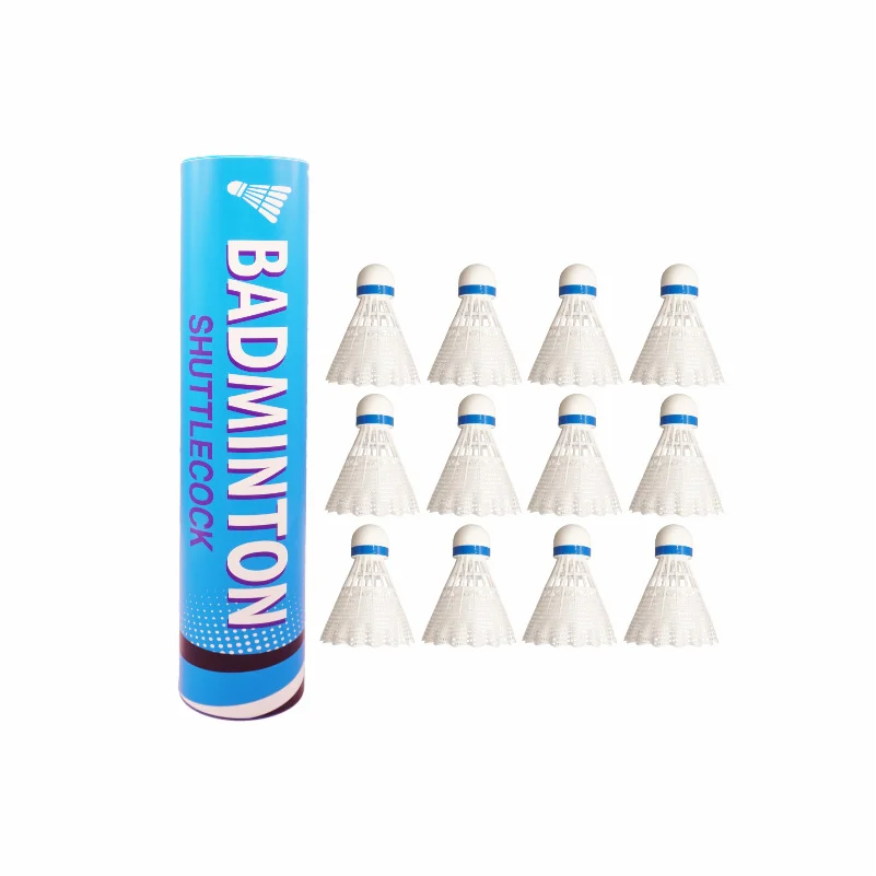 Wholesale TELION Windproof Nylon Badminton Shuttlecock with PP Head for Cross-Border