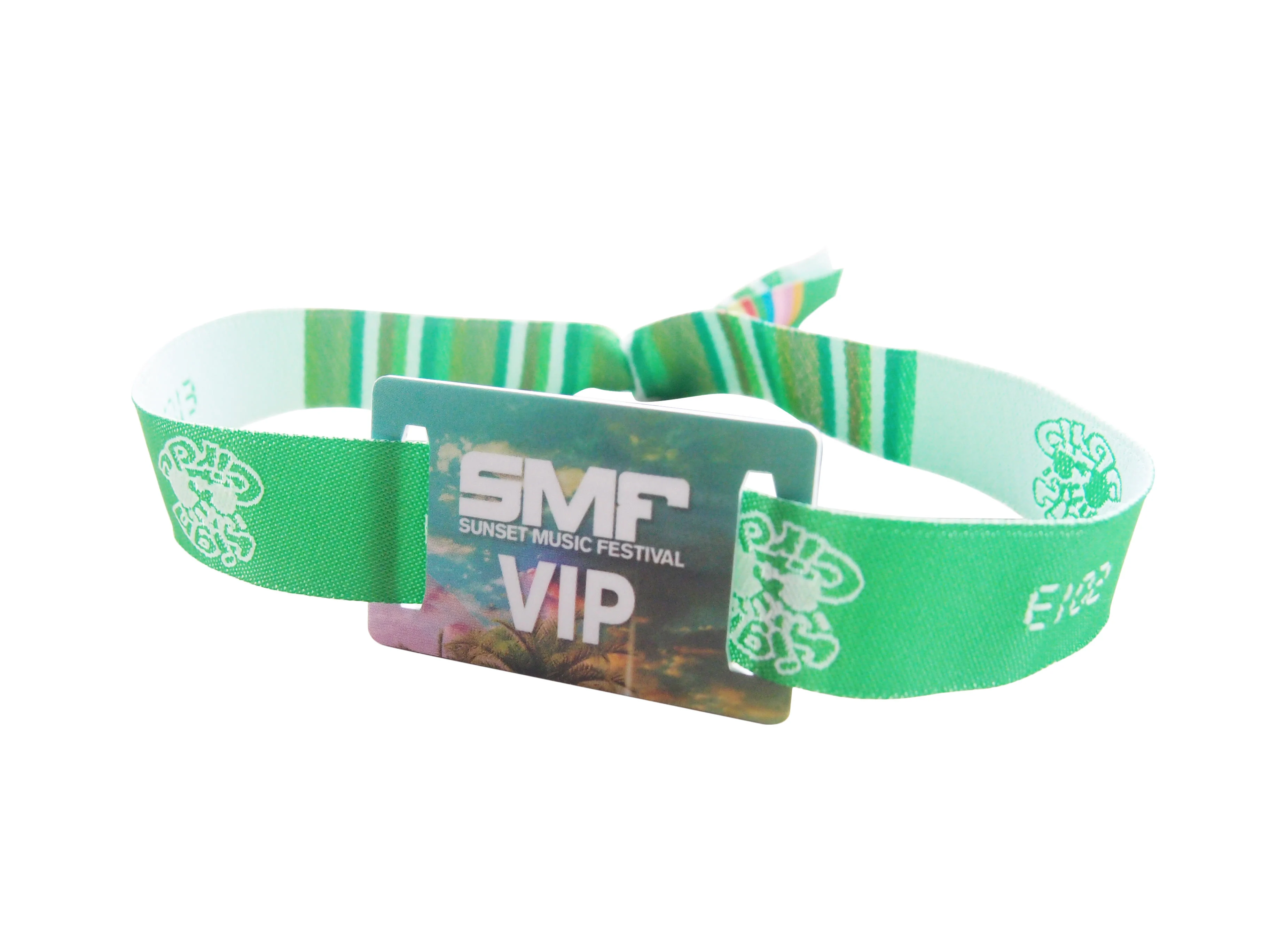 Custom Printed Elastic RFID Wrist Band China Manufacturer Wholesale OEM Exporter