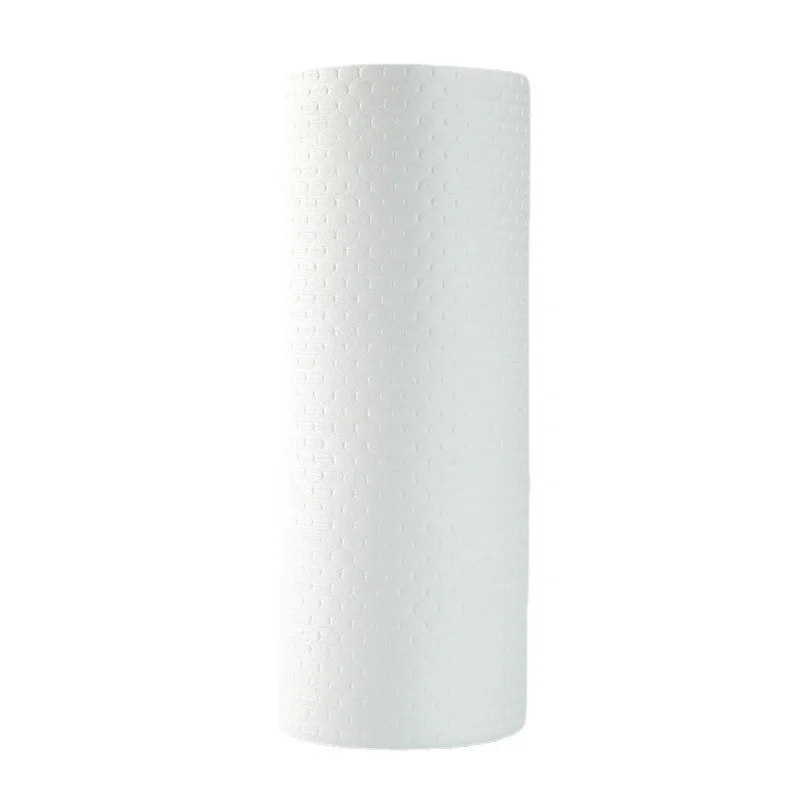 Disposable Wet & Dry Kitchen Cleaning Roll Lint Free Oil Resistant Lazy Dish Cloth