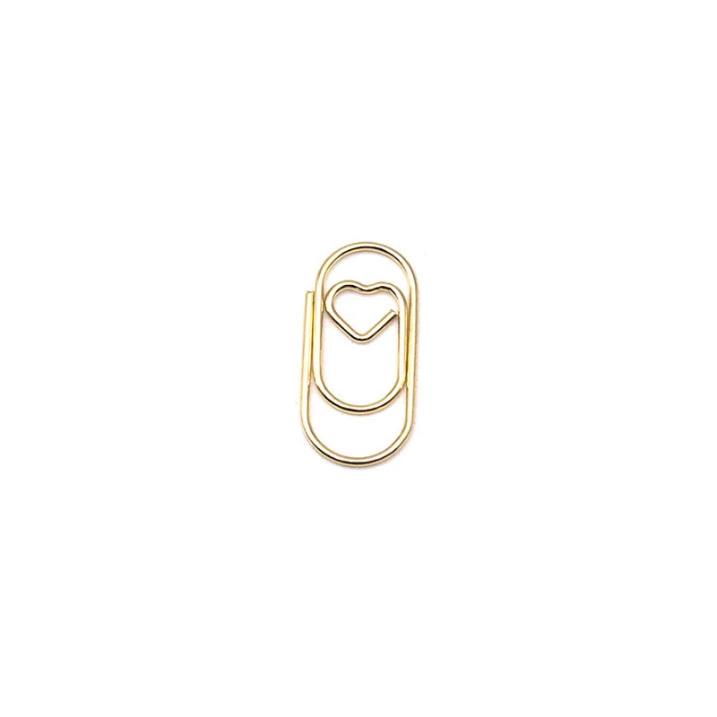 Cute Heart Shaped Paper Clips, China Supplier Wholesale & Custom OEM