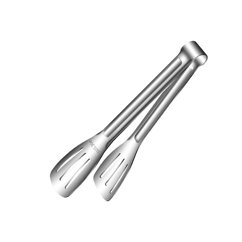 Wholesale Cheap Stainless Steel Grill Tongs, Heat Resistant Anti-Scald Kitchen Clips