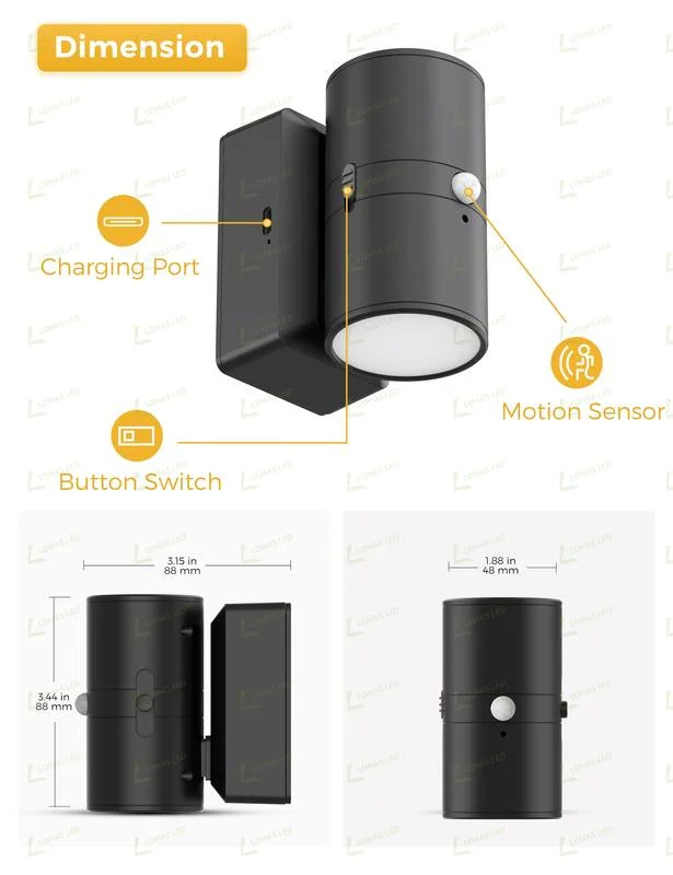 LOHAS USB Rechargeable LED Nightlight China Manufacturer Wholesale OEM