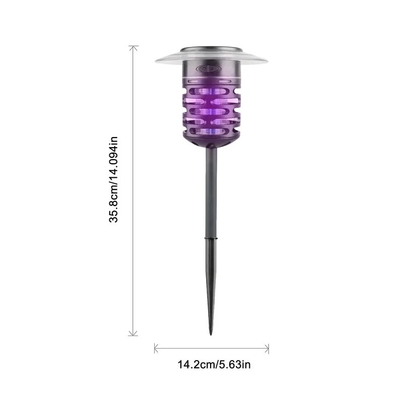 Updated Outdoor Automatic Solar Bug Zapper China Manufacturer Wholesale OEM