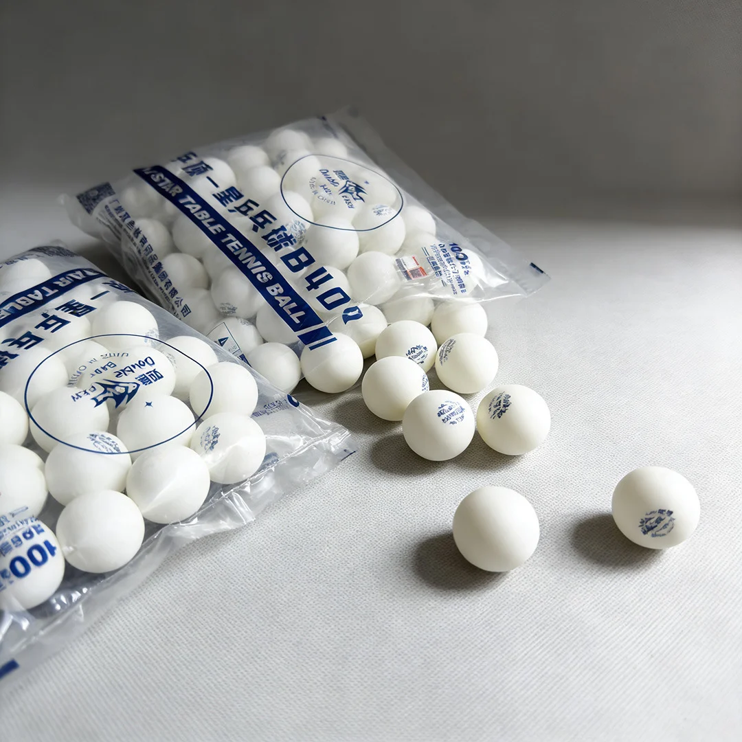 Authentic Double Fish B40+ New Material High Elastic Durable Bulk Table Tennis Balls