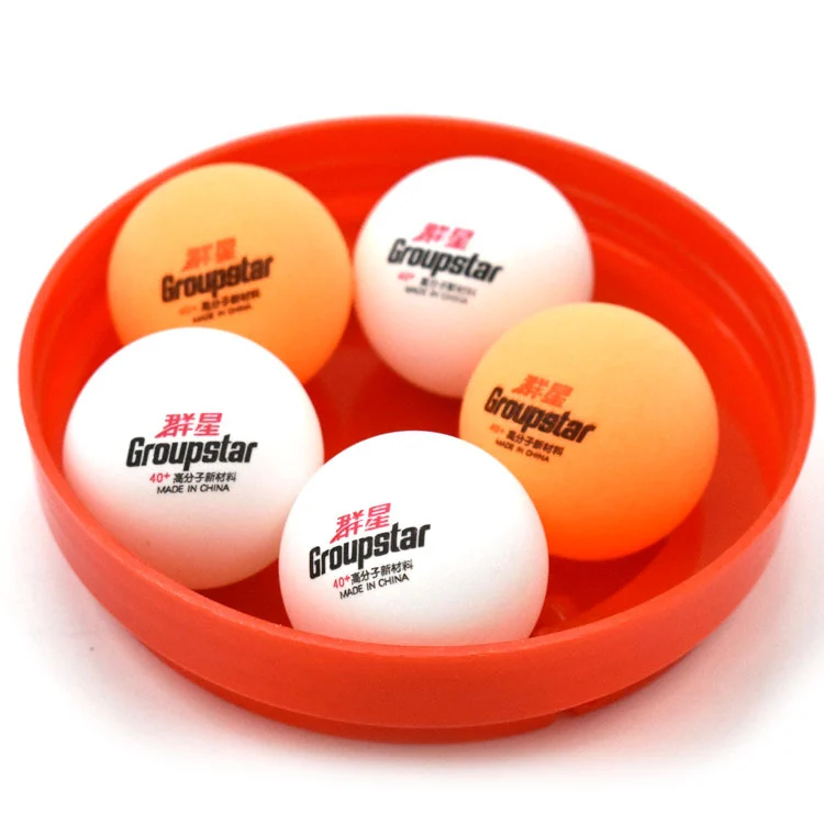 Wholesale CBA 3-Star Celluloid Table Tennis Balls 60 Pieces Clear Jar Pack Ping Pong Balls