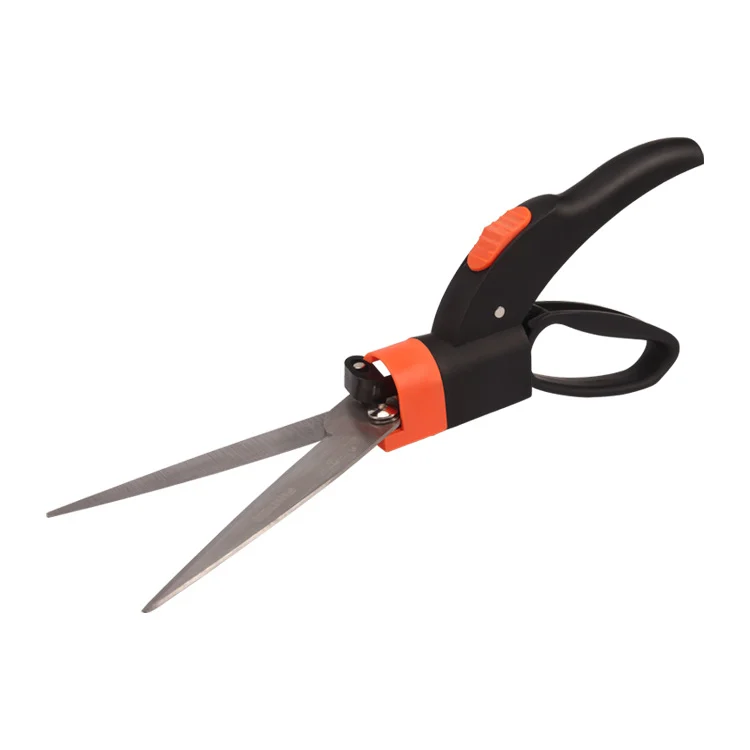Stainless Steel 360° Rotatable Grass Shears Multi-function Garden Hedge Trimmer For Cross-border Wholesale
