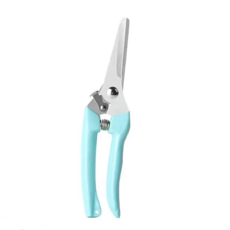 China Wholesale Stainless Steel Straight & Curved Blade Garden Pruning Shears For Fruit Tree Harvest Bulk Export