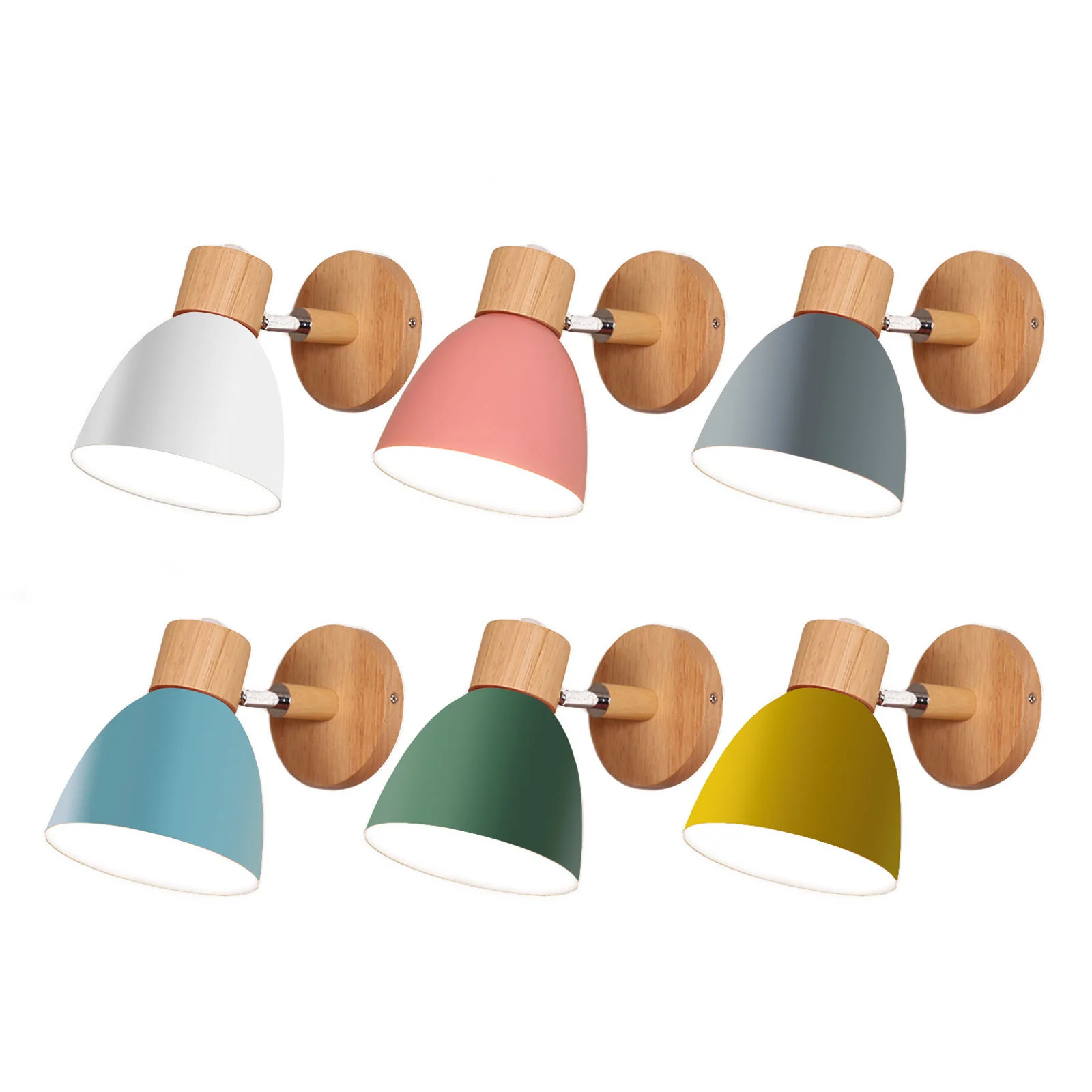 Macaron Modern Metal E27 Wall Light, China Wholesale Manufacturer with Custom & OEM Service