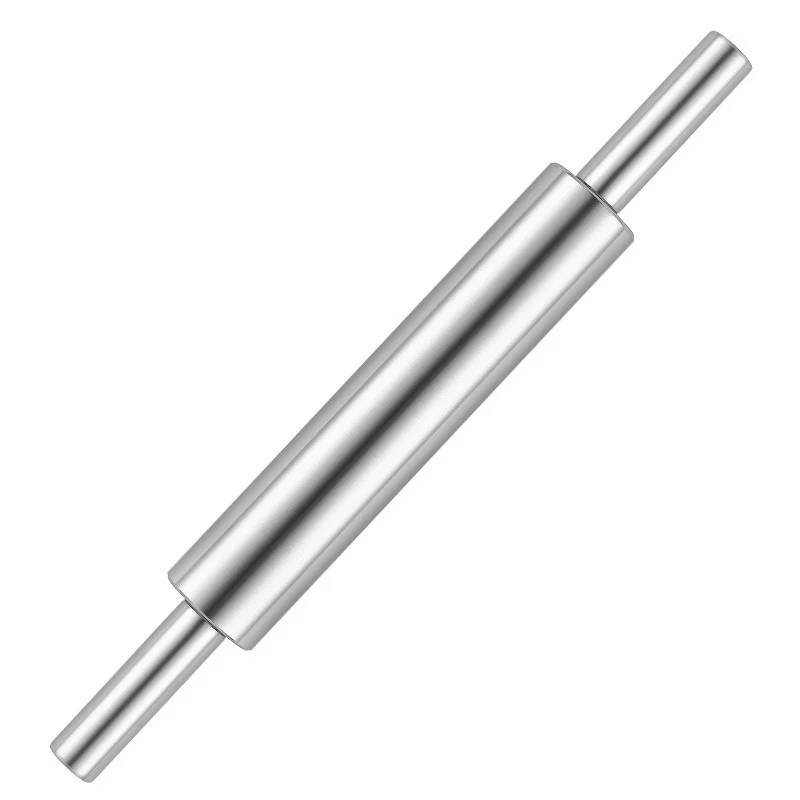 China Factory Food-Grade Steel Baking Rolling Pin, Cross-Border E-Commerce Supply