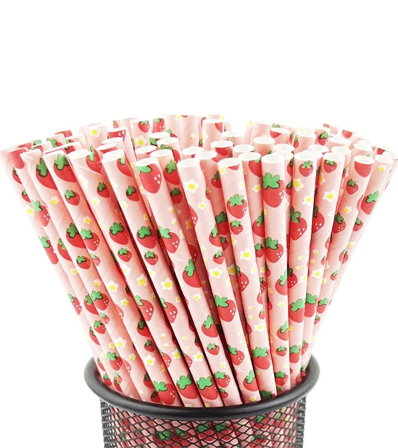 Custom Logo Paper Straw Supplier China OEM