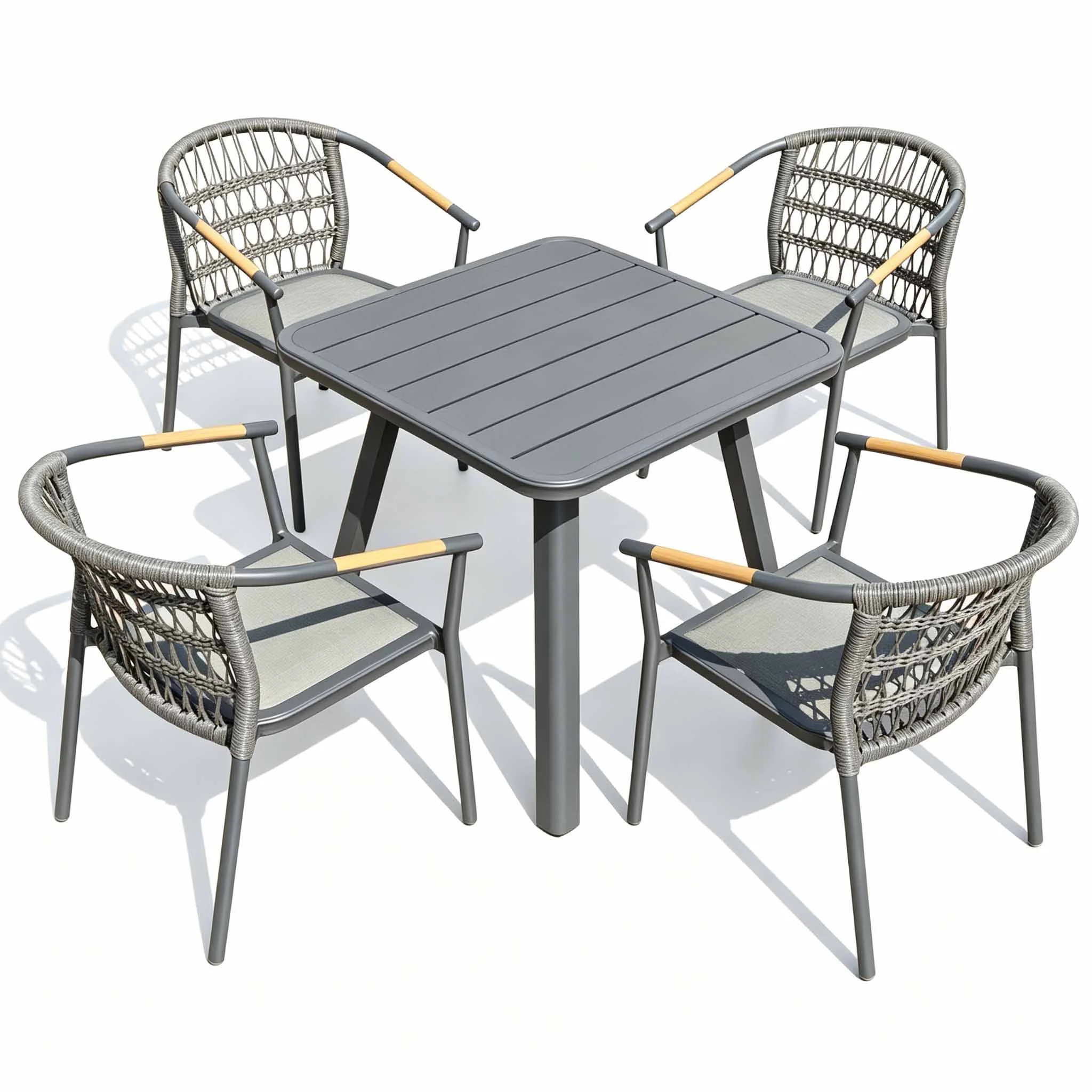 Aluminum Outdoor Bistro Set Supplier China Cafe Patio Furniture Wholesale