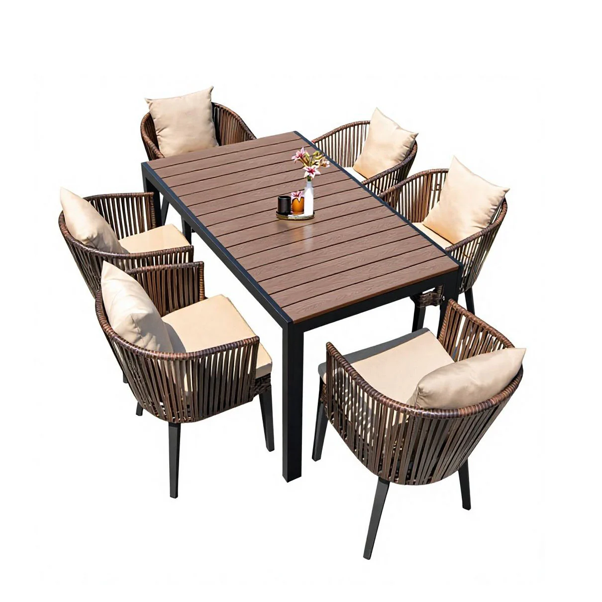 Commercial Grade Outdoor Garden Furniture Supplier China Patio Set Wholesale