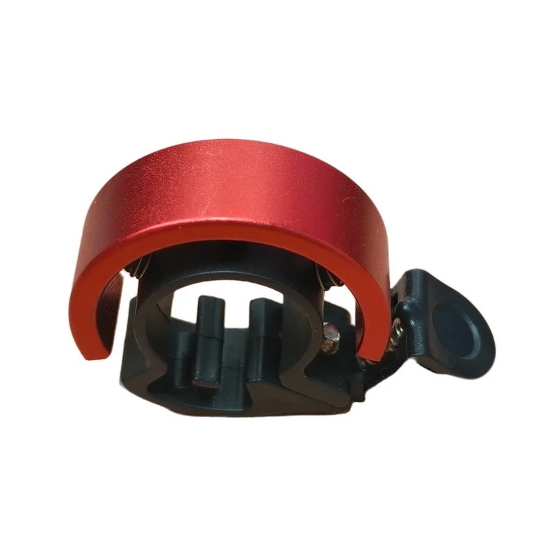 China Supplier 90DB Red Semi-Circular Aluminum Alloy Bicycle Bell Wholesale OEM Custom