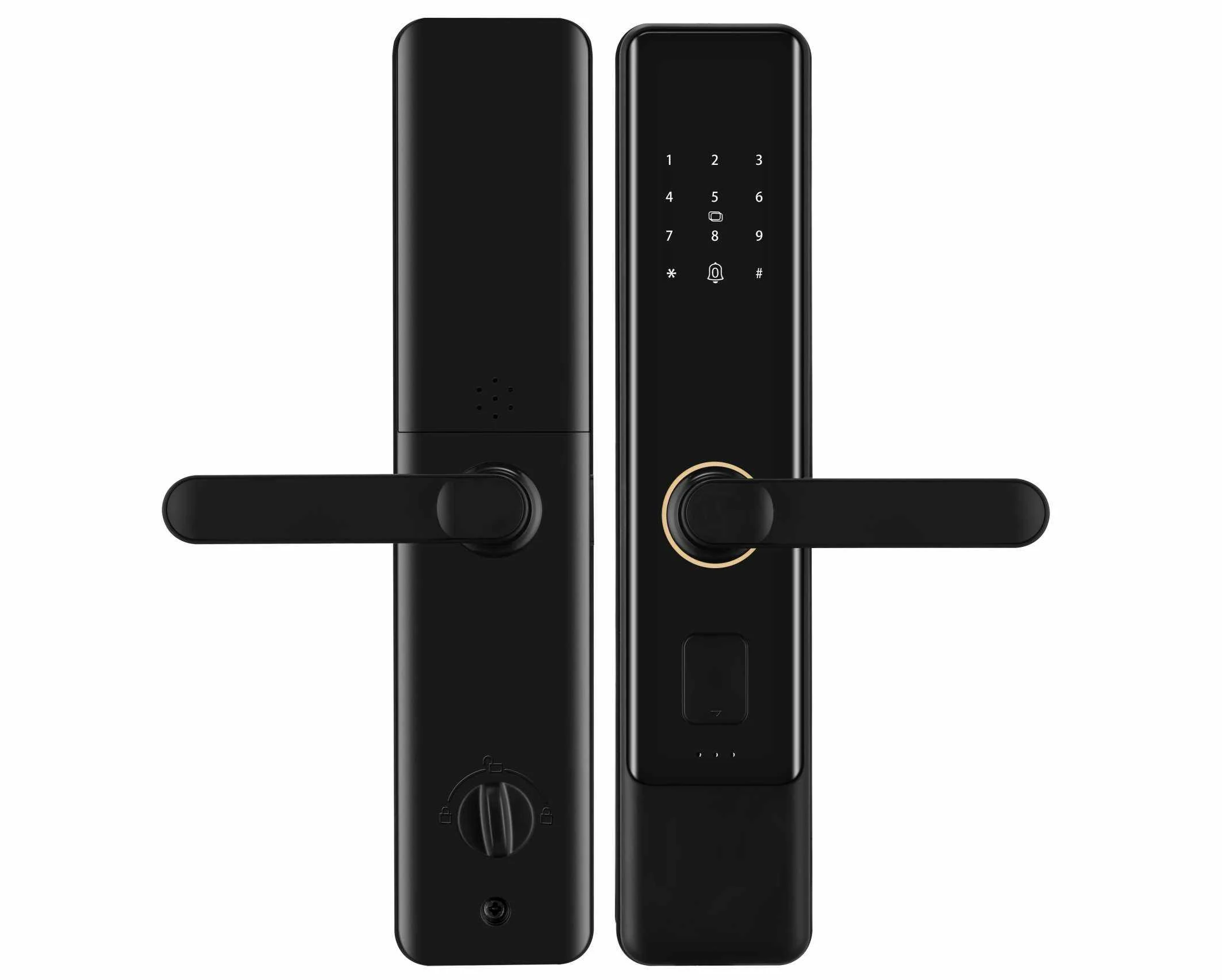 China Manufacturer Wholesale Biometric TY Smart Door Lock Support OEM Custom Export