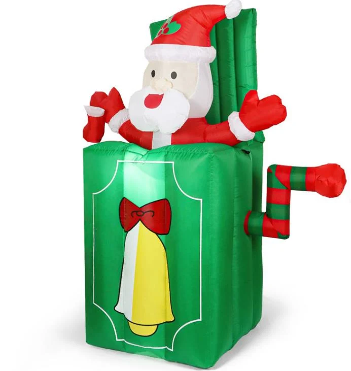 China Manufacturer Wholesale Custom Giant Inflatable Santa Christmas Inflatables for Outdoor Holiday Decoration