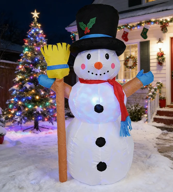 China Manufacturer Wholesale Custom 1-2M Inflatable Christmas Outdoor Yard Decorations