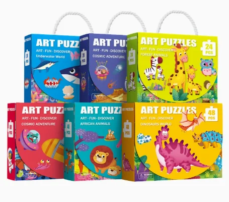Wholesale Kids Jigsaw Puzzle in Gift Box, Custom OEM Toy Factory