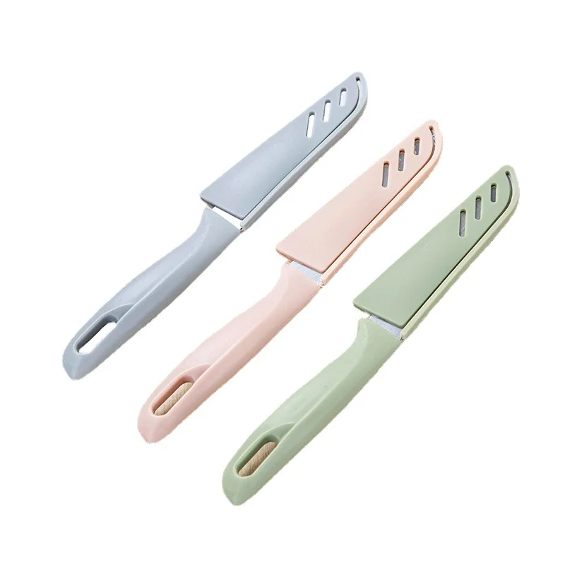 Portable Stainless Steel Fruit Paring Knife Vegetable Peeler