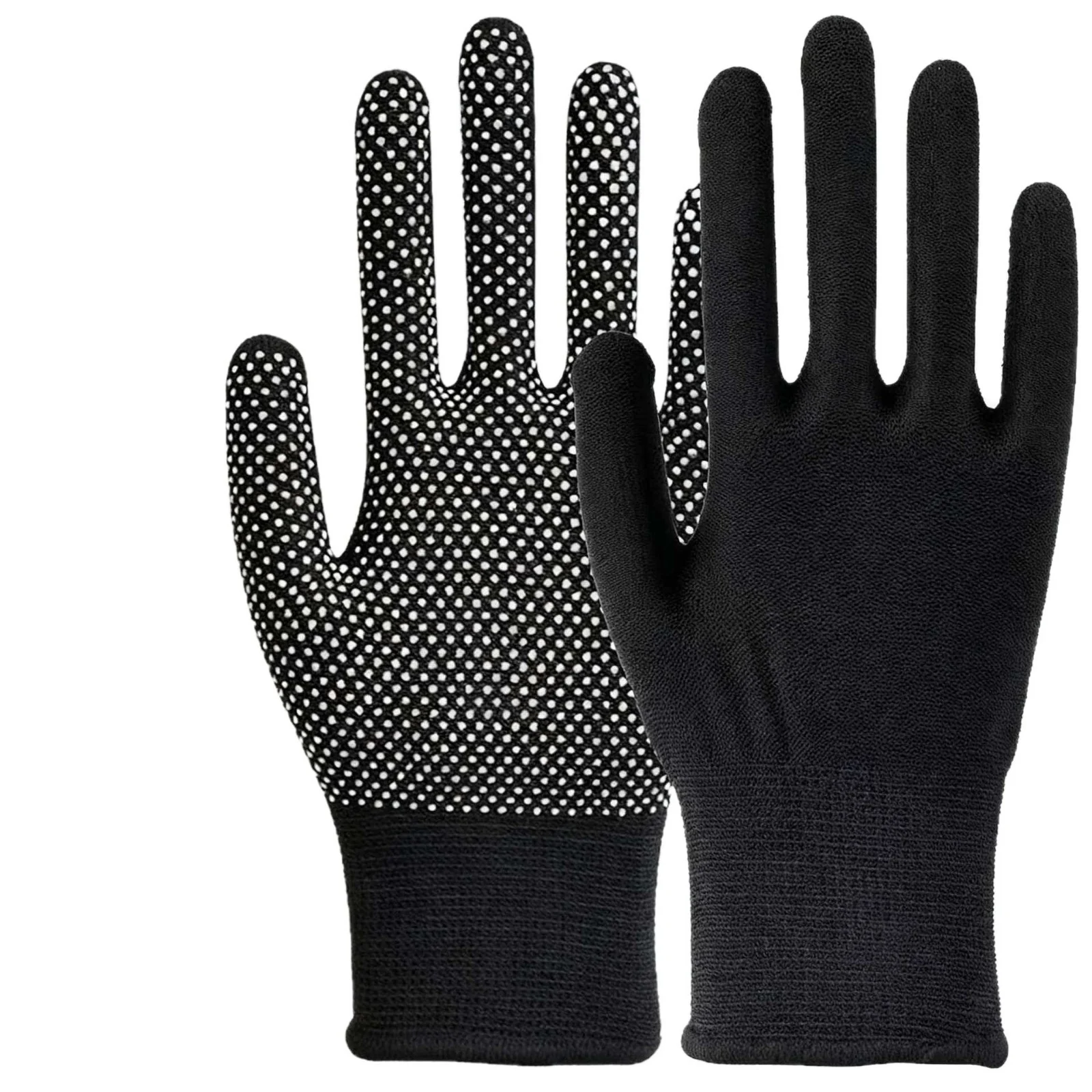 China Factory Wholesale 13 Gauge Nylon Dotted Anti-slip Work Gloves OEM Exporter