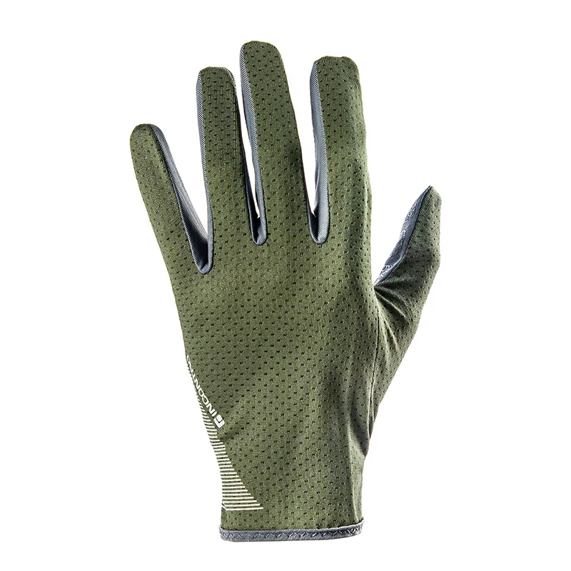 China Factory Custom Wholesale Ice Silk UV Protection Touch Screen Cycling Hiking Gloves Supplier