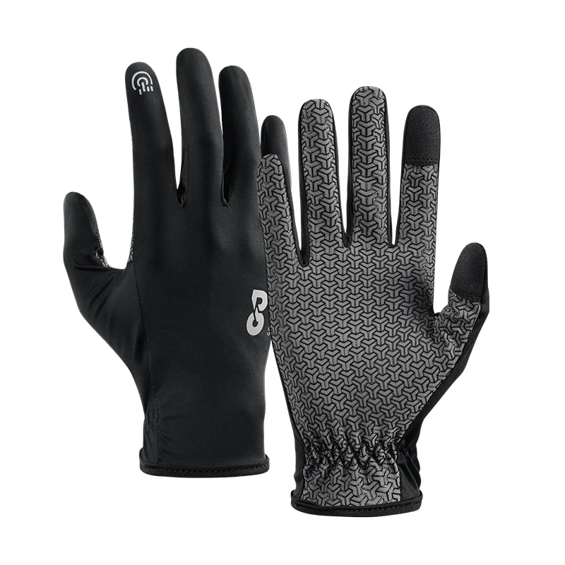 China Factory Wholesale Sun Protection Nylon Hiking Sports Gloves OEM Manufacturer