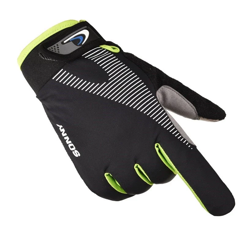 China Factory Wholesale 100% Polyester Ice Silk Anti-slip Fishing Sports Gloves OEM Suppli
