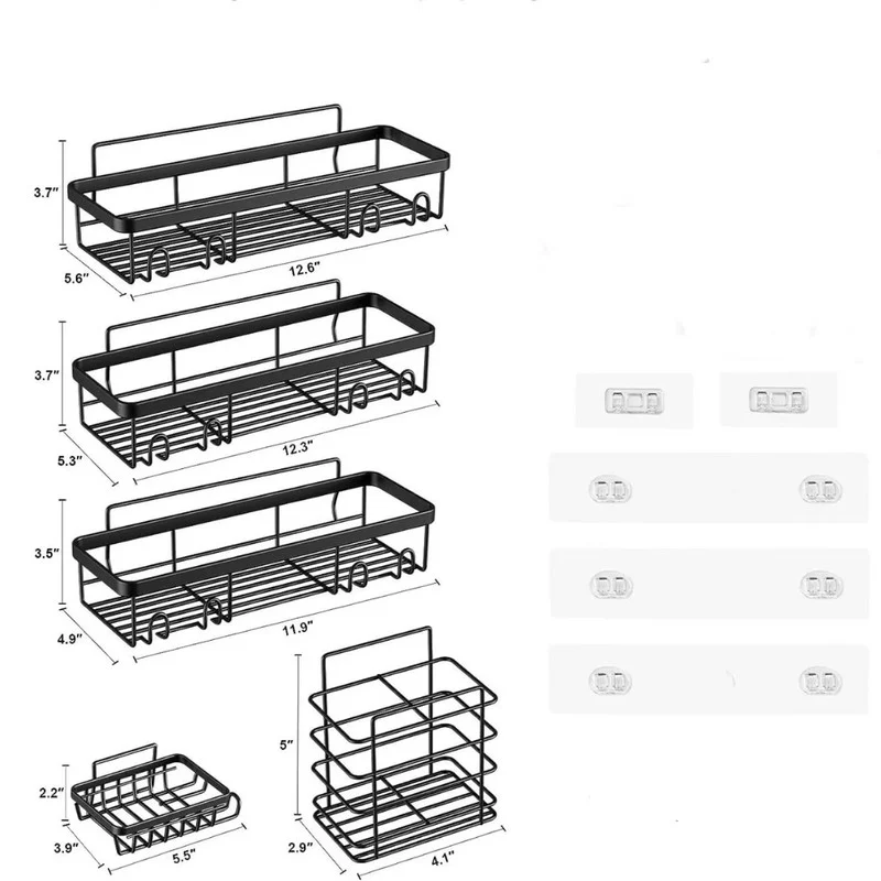 China Supplier Custom Metal Pink Bathroom Storage Rack